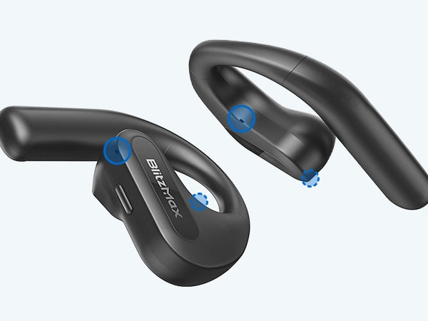 TWS TRY WITH US ドフン TWS Bluetooth Wireless In-Ear Earbuds - Auto Pairing